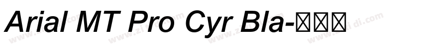 Arial MT Pro Cyr Bla字体转换 Arial MT Pro Cyr Bla字体转换